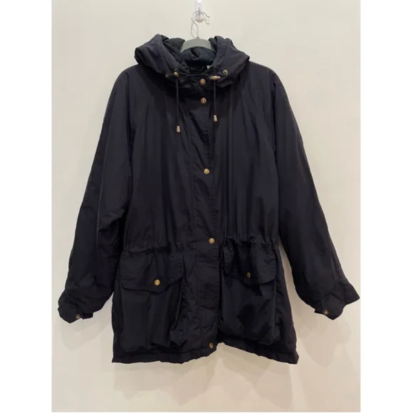 Vintage Timberland Weathergear Womens Parka Fall Jacket Oversized Hooded M - Picture 1 of 11